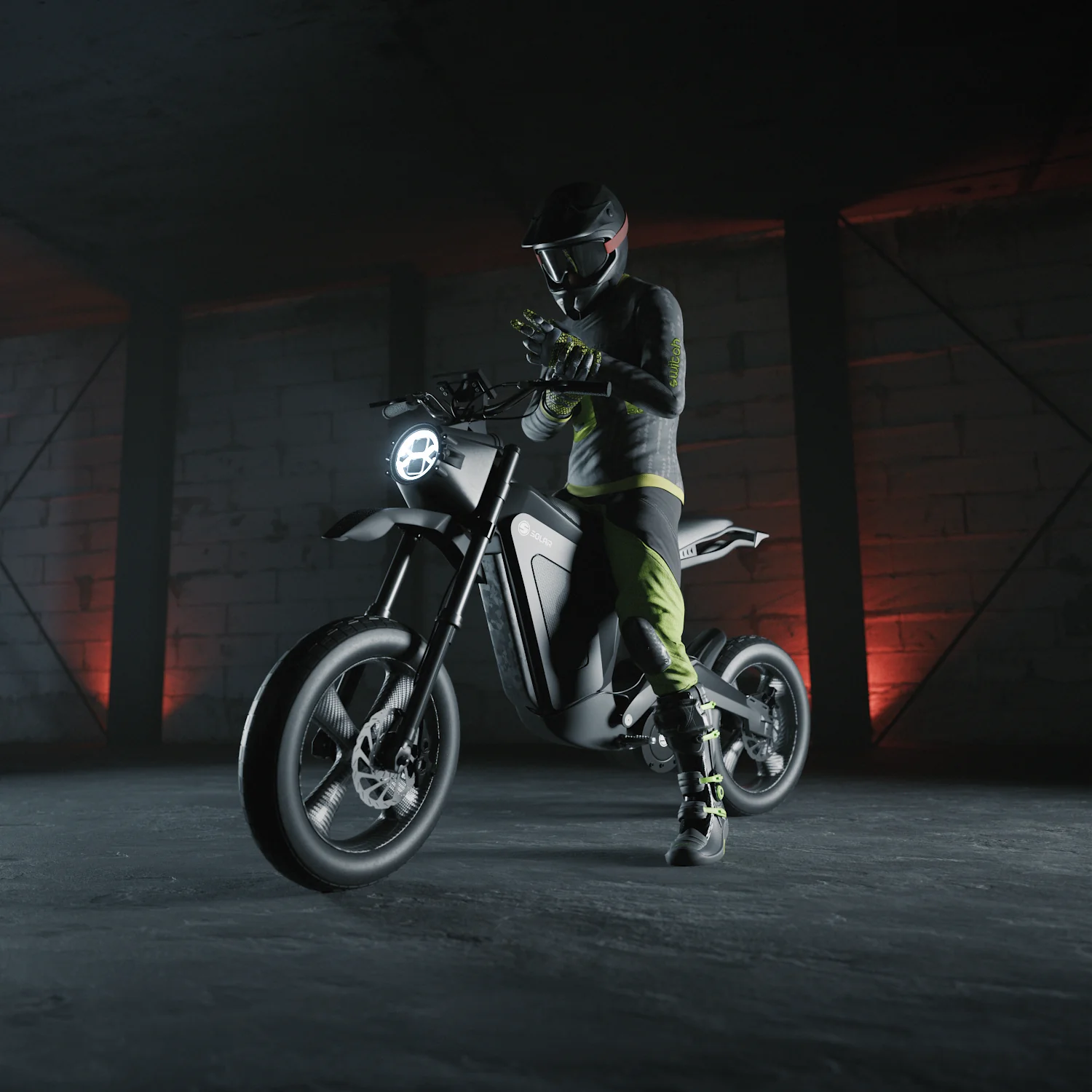 2 Test Race edition Solar E-Clipse Electric Bike (Copy - ESC) (Copy)