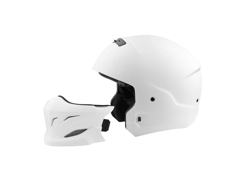 Solar Full Face Helmet - Half Face - With Visor - Image 10