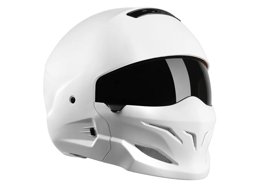 Solar Full Face Helmet - Half Face - With Visor - Image 6