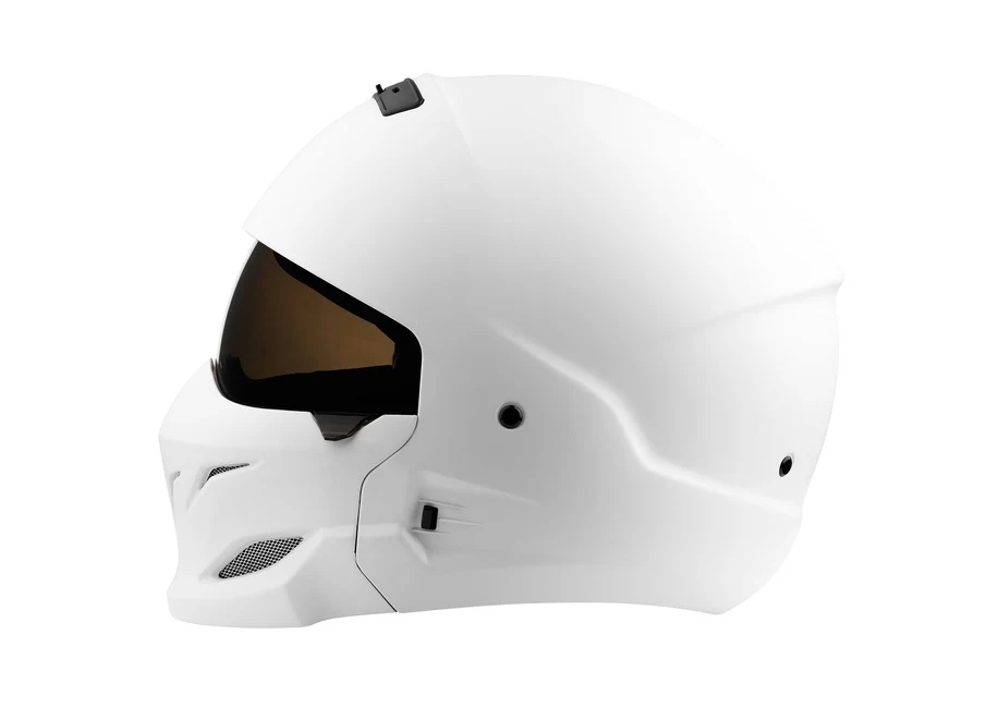 Solar Full Face Helmet - Half Face - With Visor - Image 8