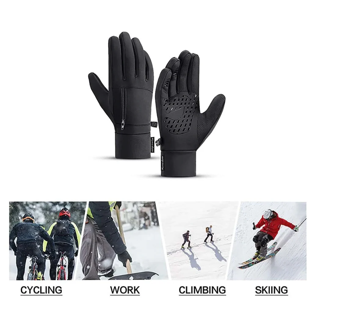 Full Fingerprint Riding Gloves Outdoor With Touch Screen - Solar Scooters - Image 4