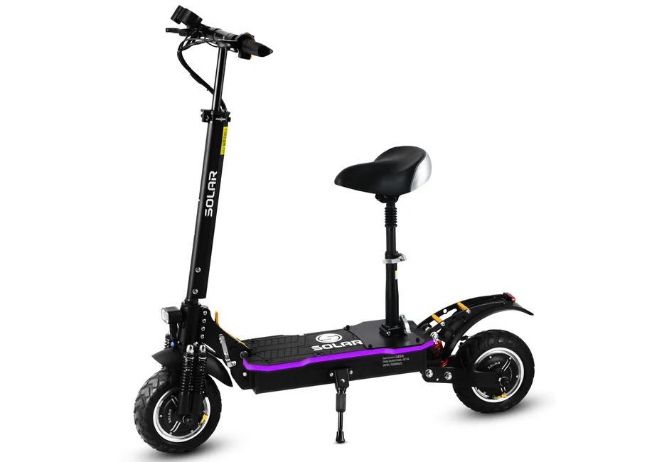 Solar P1 3.0 Electric Scooter - Black - Image 58