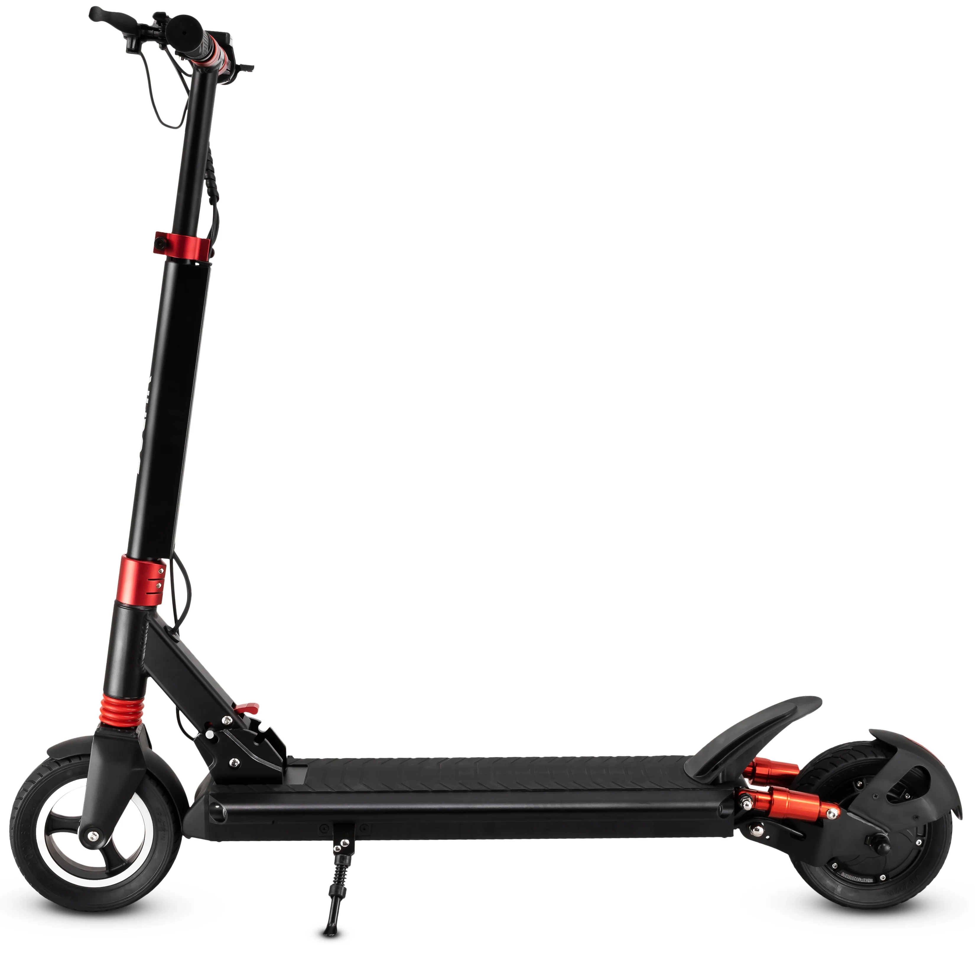 Solar E1 Electric Scooter - Black - Image 4